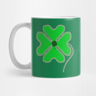 Lucky Clover Leaf Mug